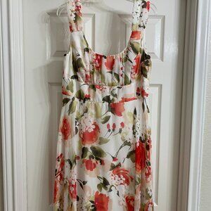 Dress Barn Petite Women's Sleeveless Floral Dress, Size 16P
